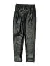 Assorted Brands 100% Polyester Metallic Black Track Pants Size 12 - photo 2