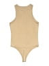 Express 100% Polyester Tan Bodysuit Size M - photo 2
