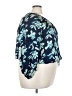 Fred David Teal 3/4 Sleeve Blouse Size 3X - photo 4