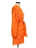 ASOS Design 100% Polyester Orange Cocktail Dress Size 2 - photo 4