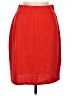 St. John Solid Red Formal Skirt Size 12 - photo 1