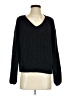 H&M Solid Black Pullover Sweater Size S - photo 1