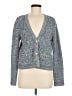 On 34th Tweed Gray Cardigan Size M - photo 1