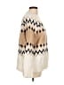 Ann Taylor Fair Isle Ivory Pullover Sweater Size L - photo 4
