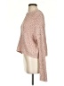 Moon & Madison Tweed Pink Pullover Sweater Size S - photo 5