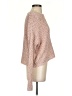 Moon & Madison Tweed Pink Pullover Sweater Size S - photo 4