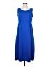 Petit Bateau 100% Polyester Solid Blue Casual Dress Size S (estimated) - photo 1