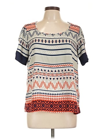 Moonlight Short Sleeve Blouse (view 1)