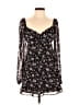 Forever 21 100% Polyester Floral Black Casual Dress Size S - photo 1