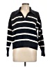 Unbranded Stripes Black Pullover Sweater Size L - photo 1