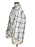 Universal Thread 100% Cotton Plaid Ivory Long Sleeve Button-Down Shirt Size M - photo 5