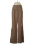 Paige Plaid Brown Dress Pants Size 4 - photo 1