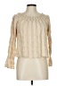 Nectar Clothing Ivory Long Sleeve Blouse Size L - photo 1