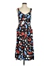 Hunter Bell Print Blue Casual Dress Size 4 - photo 1