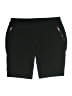 Zenergy by Chico's Solid Black Athletic Shorts Size Sm Petite (0) - photo 1