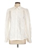 Simplee 100% Polyester Ivory Long Sleeve Blouse Size L - photo 1