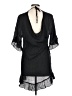 Shein 100% Polyester Black Casual Dress Size L - photo 2
