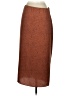 Nine West 100% Polyester Brown Formal Skirt Size S - photo 2