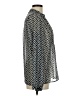 Alice Blue 100% Polyester Silver Long Sleeve Blouse Size M - photo 4
