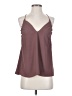 Tyche Burgundy Sleeveless Blouse Size S - photo 1