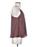 Tyche Burgundy Sleeveless Blouse Size S - photo 4