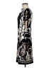 INTERMISSION Print Silver Cocktail Dress Size 6 - photo 5