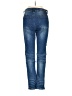 Lucky & Blessed Graphic Blue Jeans Size 2 - photo 2