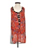 Tiny 100% Rayon Orange Sleeveless Blouse Size XS - photo 1