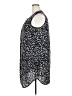 DKNYC 100% Polyester Animal Print Black Casual Dress Size 18 (estimated) - photo 5