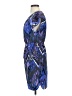 5/48 100% Polyester Print Blue Casual Dress Size S - photo 5