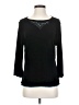 Amanda Black 3/4 Sleeve Top Size S - photo 1
