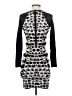 Parker Graphic Silver Cocktail Dress Size XS - photo 2