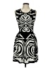 Max Studio Graphic Black Cocktail Dress Size M - photo 1