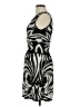 Max Studio Graphic Black Cocktail Dress Size M - photo 5