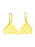 Solid & Striped Checkered-gingham Yellow Swimsuit Top Size 4X - photo 1