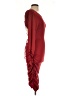 Unbranded Solid Burgundy Cocktail Dress Size L - photo 4