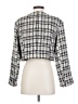 Storets 100% Polyester Tweed Ivory Jacket Size S (estimated) - photo 2