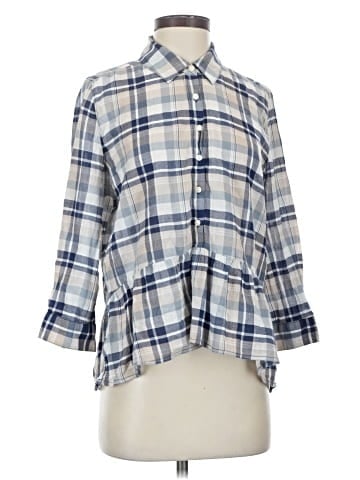 Trovata 3/4 Sleeve Button-Down Shirt (view 1)