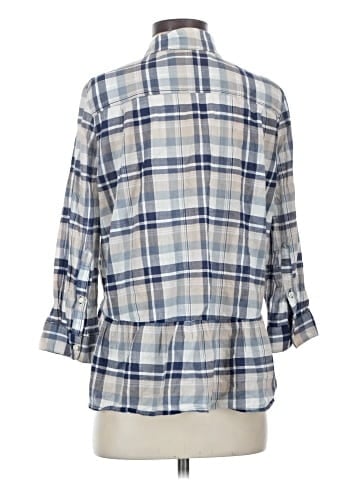Trovata 3/4 Sleeve Button-Down Shirt (view 2)
