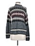 Classic Elements Chevron-herringbone Gray Pullover Sweater Size S - photo 1