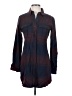 Athleta Plaid Burgundy Long Sleeve Button-Down Shirt Size XS - photo 1