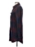 Athleta Plaid Burgundy Long Sleeve Button-Down Shirt Size XS - photo 5