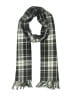 Unbranded Plaid Black Scarf One size - photo 1