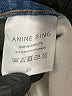 Anine Bing 100% Cotton Blue Jeans Size 23 waist - photo 6