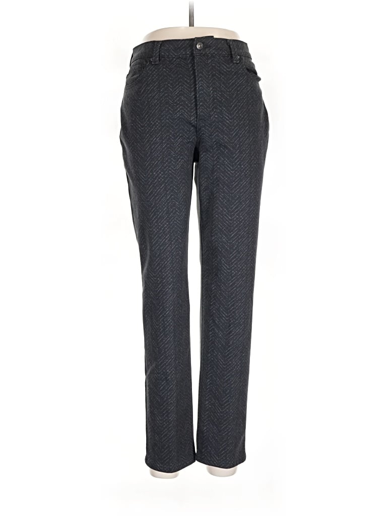 Pre-owned Gloria Vanderbilt Dress Pants In Gray