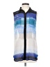 Reed 100% Polyester Color Block Blue Sleeveless Blouse Size S - photo 1