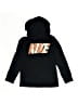 Nike 100% Cotton Black Pullover Hoodie Size 6 - photo 1