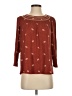 Daniel Rainn Brown 3/4 Sleeve Blouse Size S - photo 1