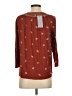 Daniel Rainn Brown 3/4 Sleeve Blouse Size S - photo 2