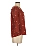 Daniel Rainn Brown 3/4 Sleeve Blouse Size S - photo 4
